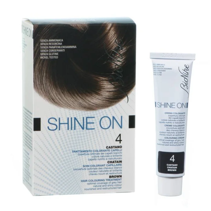 BioNike Shine On Castano 4 Colorante per i capelli BioNike Shine On Castano 4 Colorante per i capelli