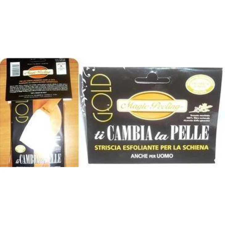Striscia esfoliante schiena Magic Peeling Gold