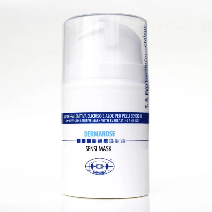 Suntronic DermaRose Sensi Mask Maschera Viso Pelli Sensibili 50 ml Suntronic DermaRose Sensi Mask Maschera Viso Pelli Sensibili 50 ml