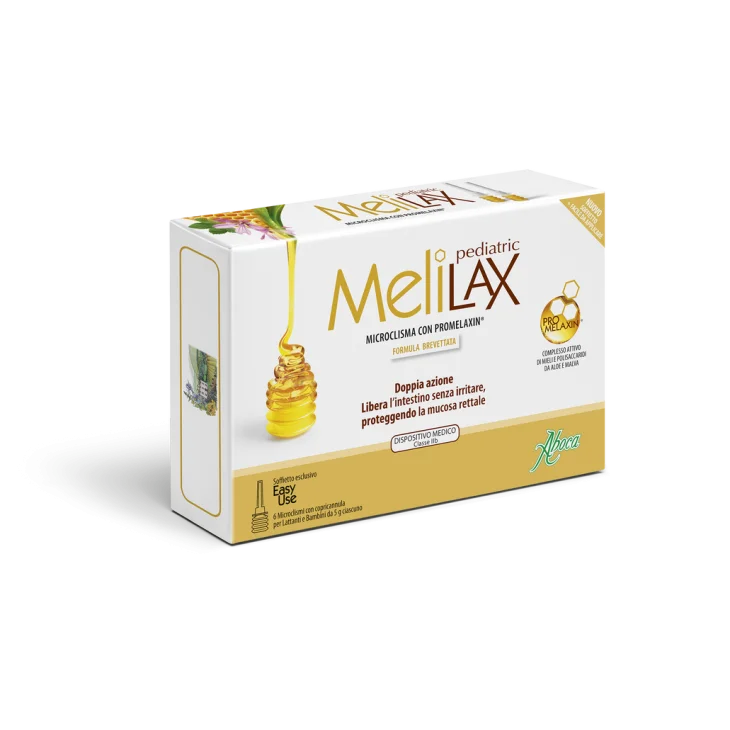 Aboca Melilax Pediatric Lattanti e Bambini Microclismi Intestino