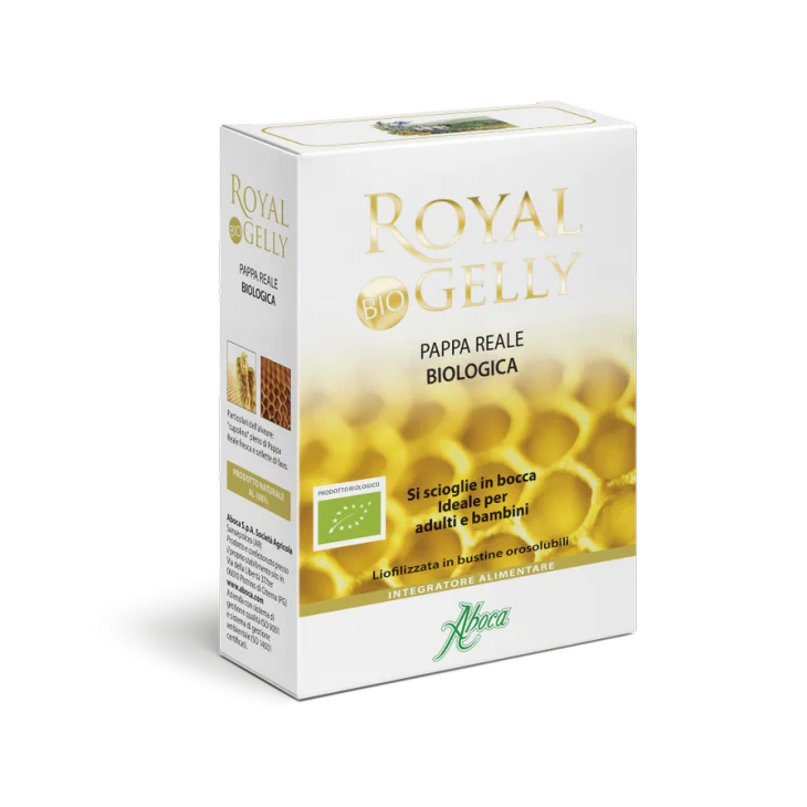 Aboca Royal Gelly Bio Pappa Reale Bustine Orosolubili