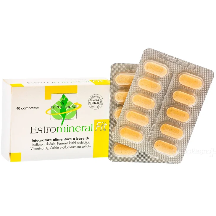 Estromineral Fit Integratore per la menopausa 40 compresse Estromineral Fit Integratore per la menopausa 40 compresse