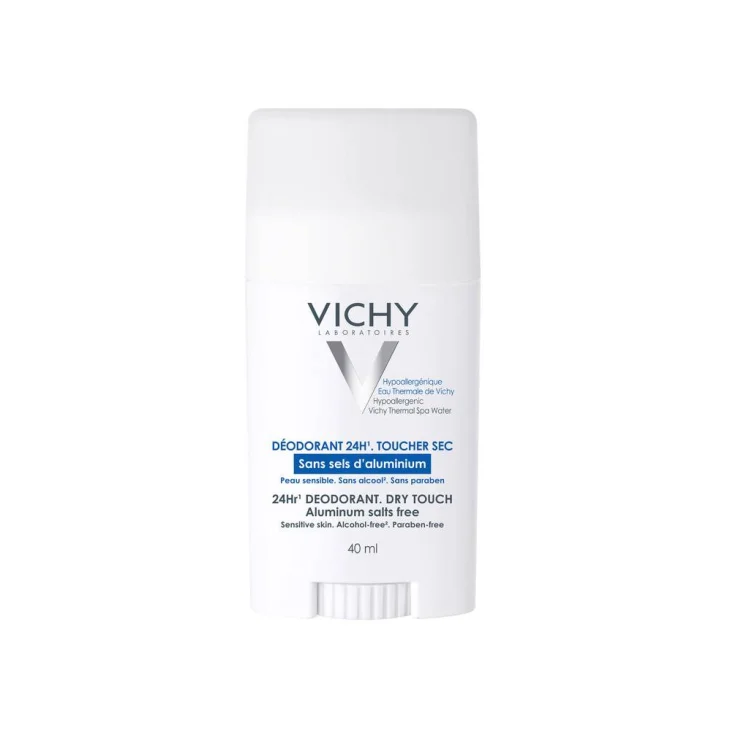 Vichy Deodorante 24H Effetto asciutto senza Sali di Alluminio Stick 40 ml efficace per 24 ore Vichy Deodorante 24H Effetto asciutto senza Sali di Alluminio Stick 40 ml efficace per 24 ore