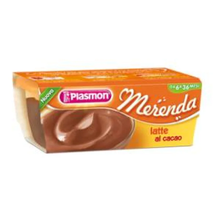 Plasmon Merenda Latte al Cacao 2 x 120 g Plasmon Merenda Latte al Cacao 2 x 120 g