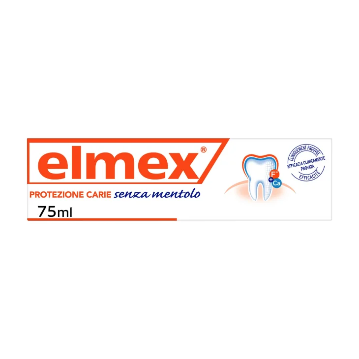 Elmex Dentifricio Senza Mentolo Protezione Carie 75 ml
