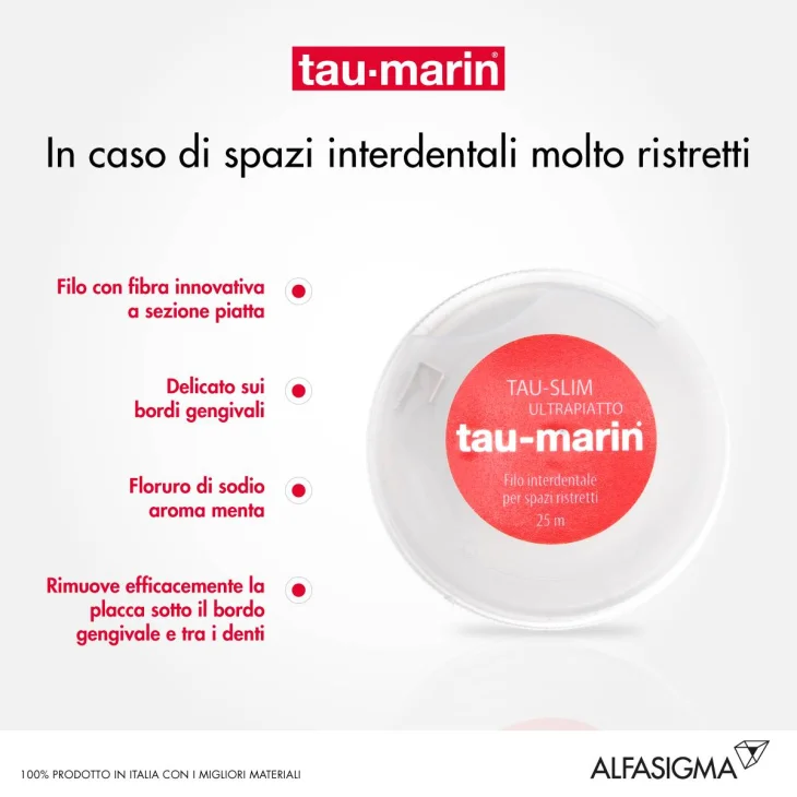 Tau-Marin Slim Filo Interdentale 25 metri