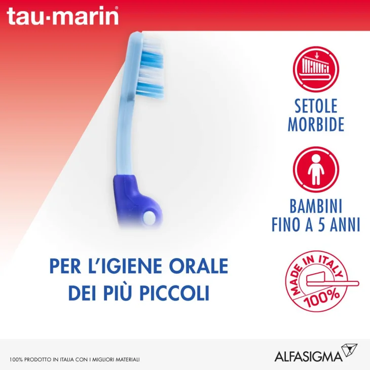 Tau-Marin Smile Spazzolino per i bambini 1 Pezzo Tau-Marin Smile Spazzolino per i bambini 1 Pezzo