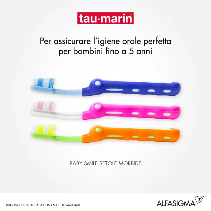 Tau-Marin Smile Spazzolino per i bambini 1 Pezzo Tau-Marin Smile Spazzolino per i bambini 1 Pezzo