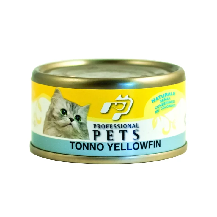 Professional Pets Cibo umido per gatti Tonno Yellowfin 70 g Professional Pets Cibo umido per gatti Tonno Yellowfin 70 g