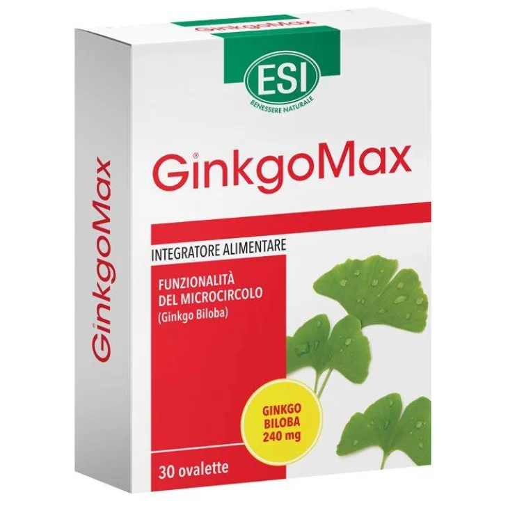 ESI GinkgoMax Integratore per la Mente 30 Ovalette