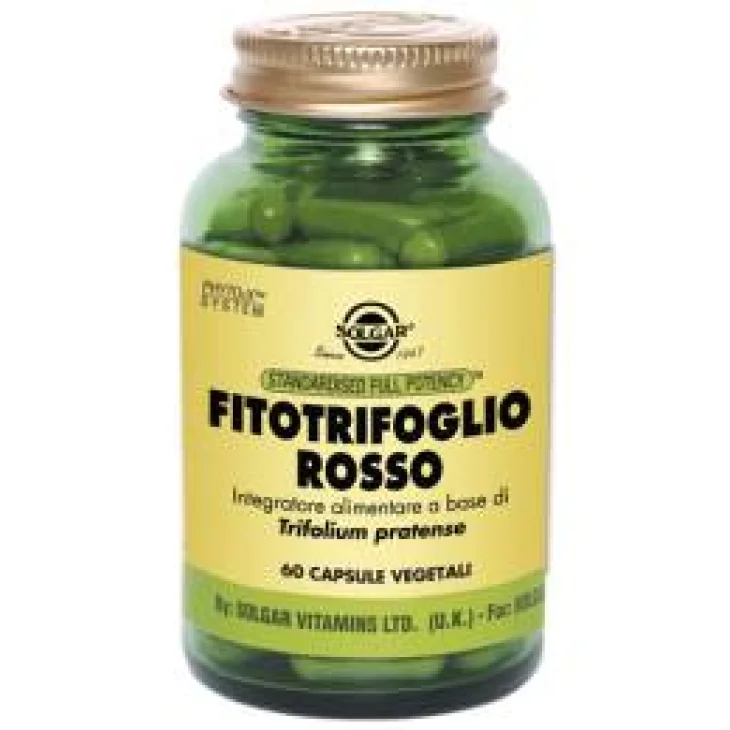 Solgar Fito Trifoglio Rosso Integratore per la Menopausa 60 capsule