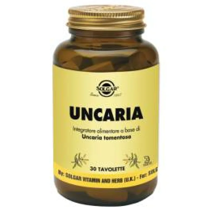 Solgar Uncaria Integratore per le Difese Immunitarie 30 tavolette