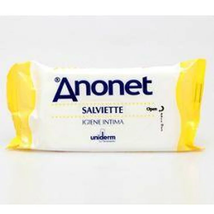 Uniderm Anonet Salviette per l'igiene intima 15 pezzi