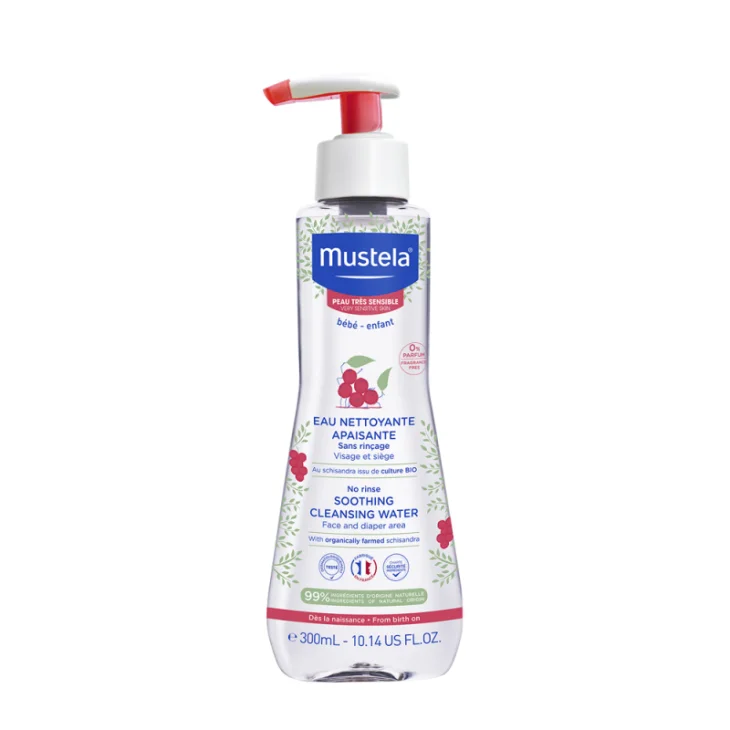 Mustela Fluido Detergente Lenitivo senza Risciacquo 300 ml Mustela Fluido Detergente Lenitivo senza Risciacquo 300 ml