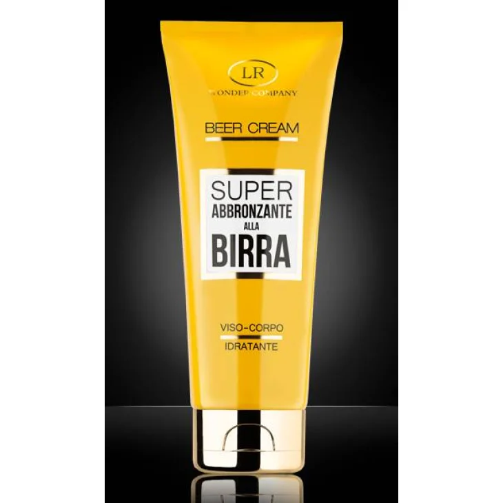 Beer Cream Crema super abbronzante alla Birra per viso e corpo 100 ml Beer Cream Crema super abbronzante alla Birra per viso e corpo 100 ml