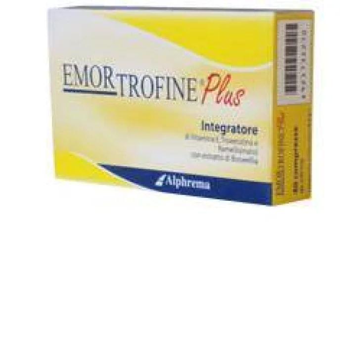 Alphrema Emortrofine Plus Compresse Integratore per le Emorroidi Alphrema Emortrofine Plus Compresse Integratore per le Emorroidi