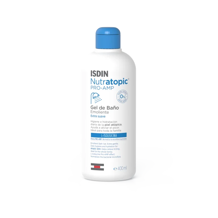 Isdin Nutratopic Gel Detergente per Pelle Irritabile 400 ml