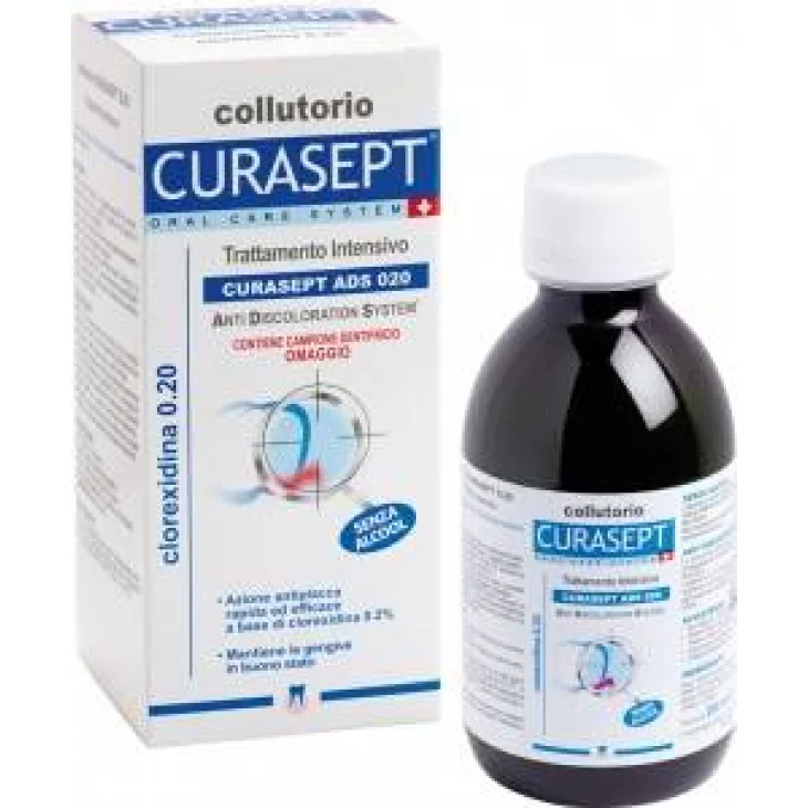 Curasept ADS 020 Collutorio con trattamento intensivo 200 ml Curasept ADS 020 Collutorio con trattamento intensivo 200 ml