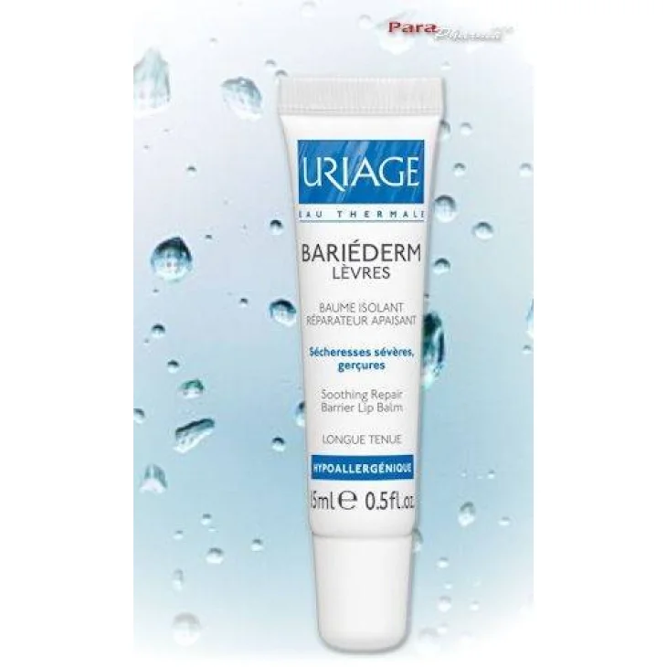 Uriage Bariederm Cica-Levres Balsamo Labbra