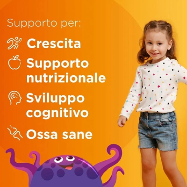 Multicentrum Kids Integratore Vitamine e Minerali Bambini 14 bustine