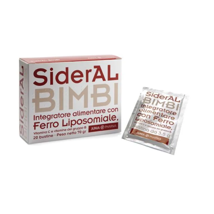 Junia Pharma Sideral Bimbi Integratore di Ferro Junia Pharma Sideral Bimbi Integratore di Ferro