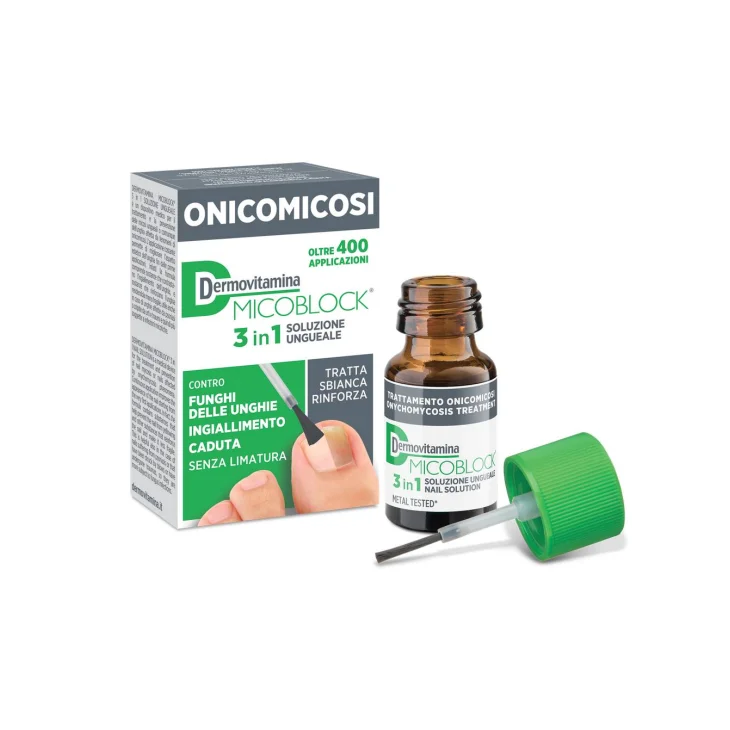 Dermovitamina Micoblock Soluzione Ungueale Trattamento Onicomicosi
