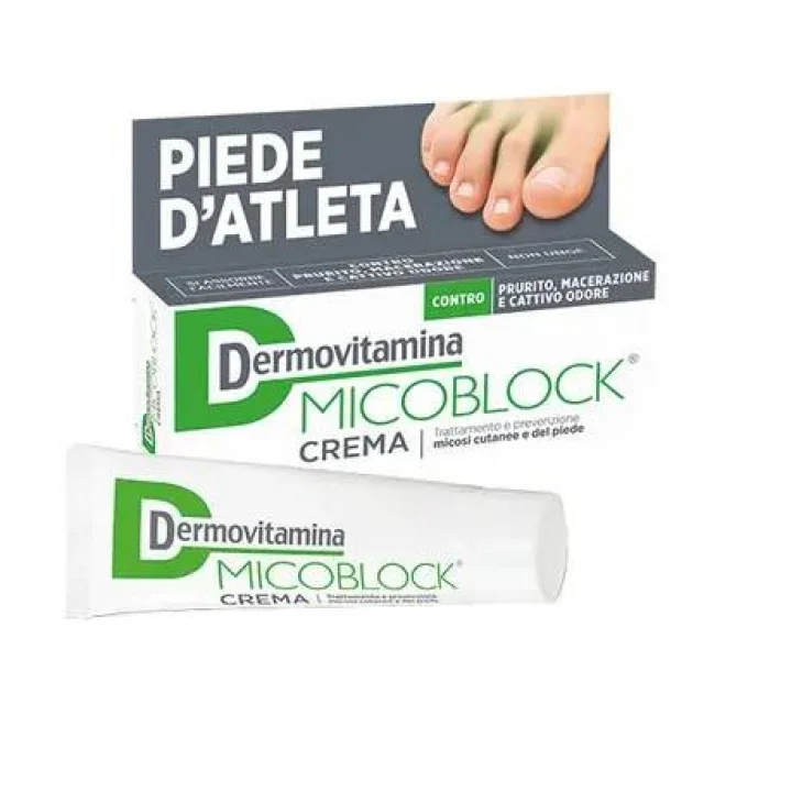 Dermovitamina Micoblock Crema Trattamento Micosi Piede Dermovitamina Micoblock Crema Trattamento Micosi Piede