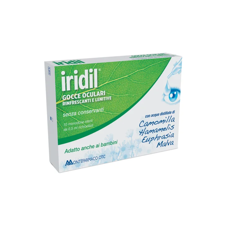 Montefarmaco Iridil Gocce Oculari Lenitive e Rinfrescanti
