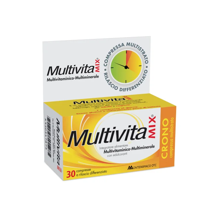 Montefarmaco Multivitamix Crono Integratore Multivitaminico