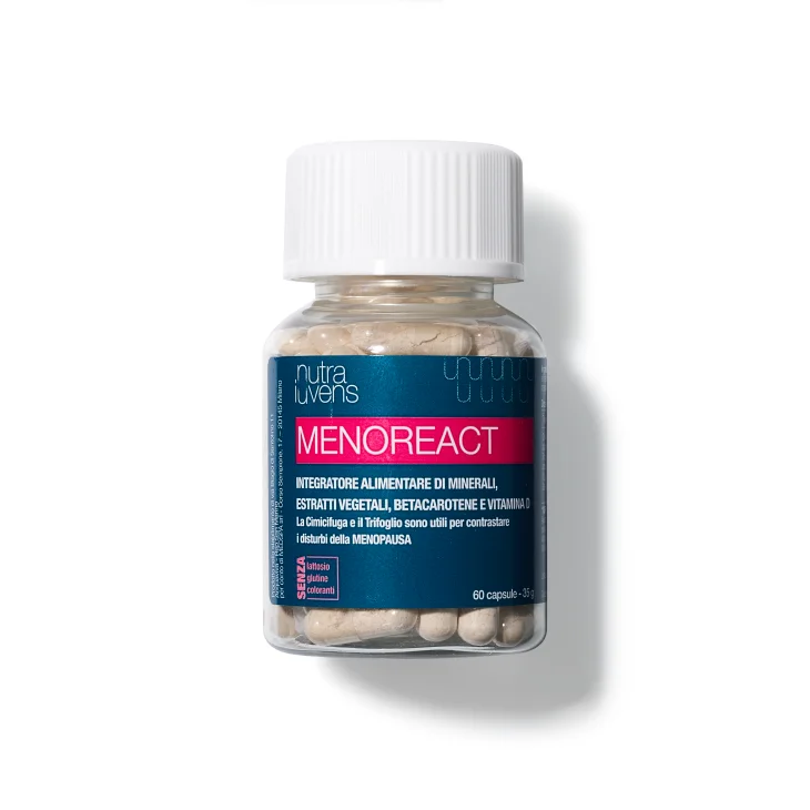 Nutraiuvens Menoreact Integratore per la Menopausa 60 capsule