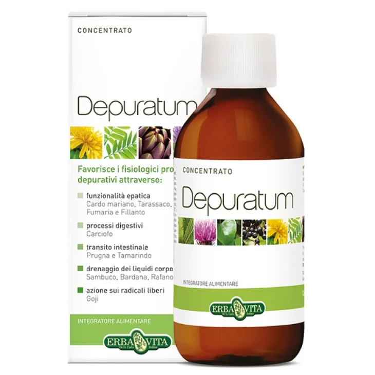 Erba Vita Depuratum Integratore Depurativo e Drenante 500 ml