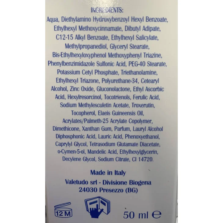 Biogena Tae-X AK Crema Solare per il corpo SPF 50 50 ml