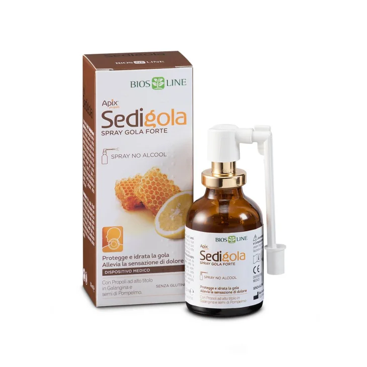 Bios Line Apix Propoli Sedigola Spray Gola Forte