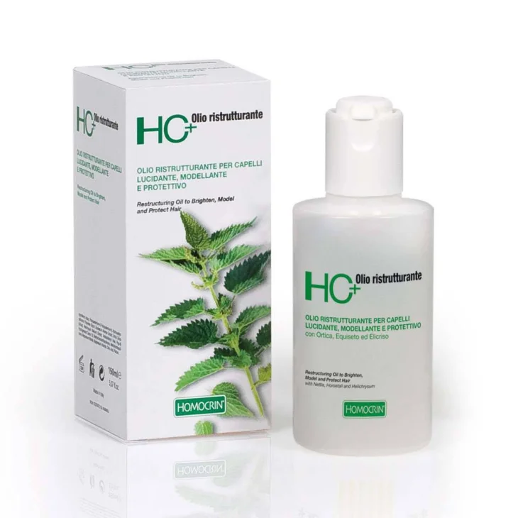 Specchiasol Homocrin HC+ Olio Ristrutturante per Capelli