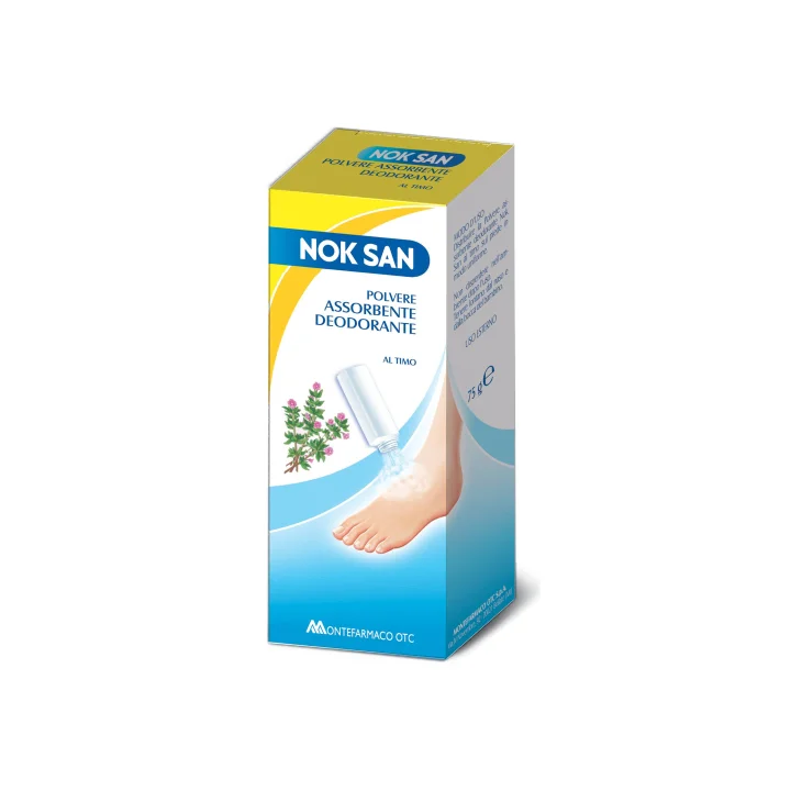 Montefarmaco Nok San Polvere Deodorante Al Timo per Piedi