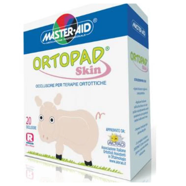 Master Aid Ortopad Skin Occlusore per Terapie Ortottiche 20 cerotti Junior
