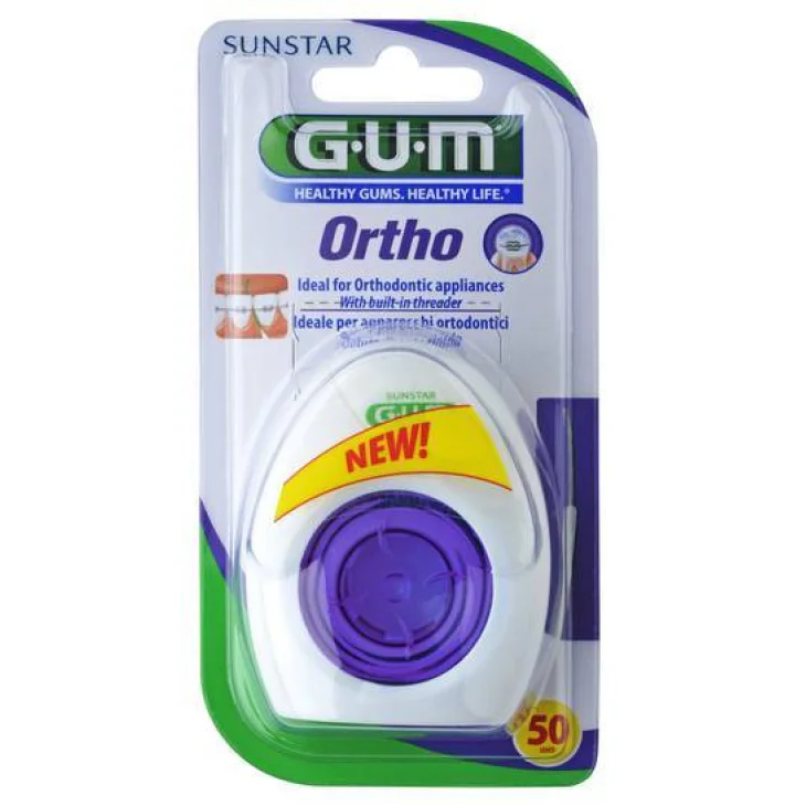 Sunstar Gum Ortho Floss Filo Interdentale 30 mt Sunstar Gum Ortho Floss Filo Interdentale 30 mt