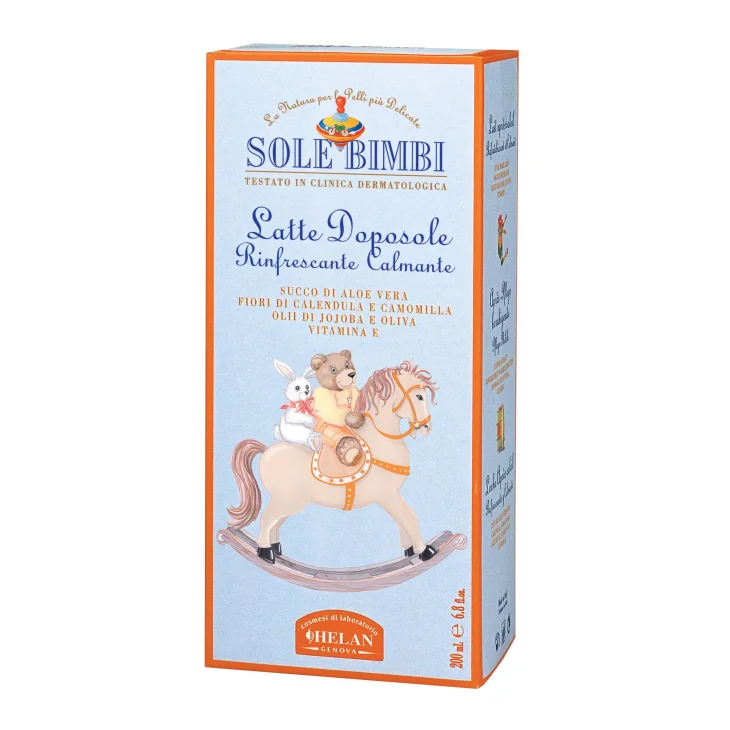 Helan Sole Bimbi Latte rinfrescante doposole 200 ml