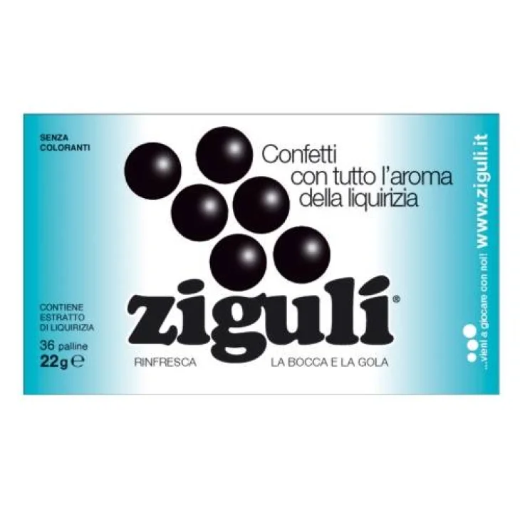 Zigulì Caramelle Liquirizia Zigulì Caramelle Liquirizia