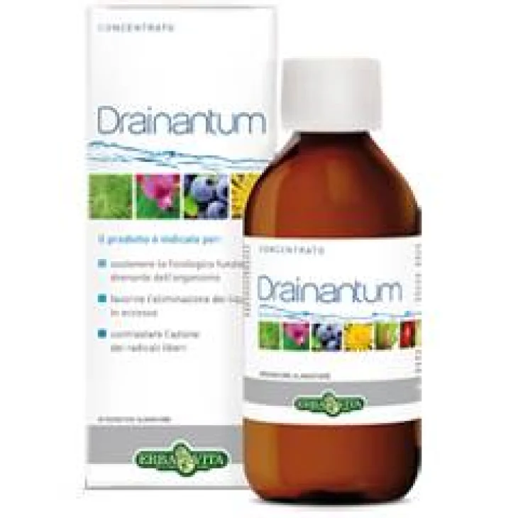 Erba Vita Drainantum Concentrato Integratore Drenante e Antiossidante