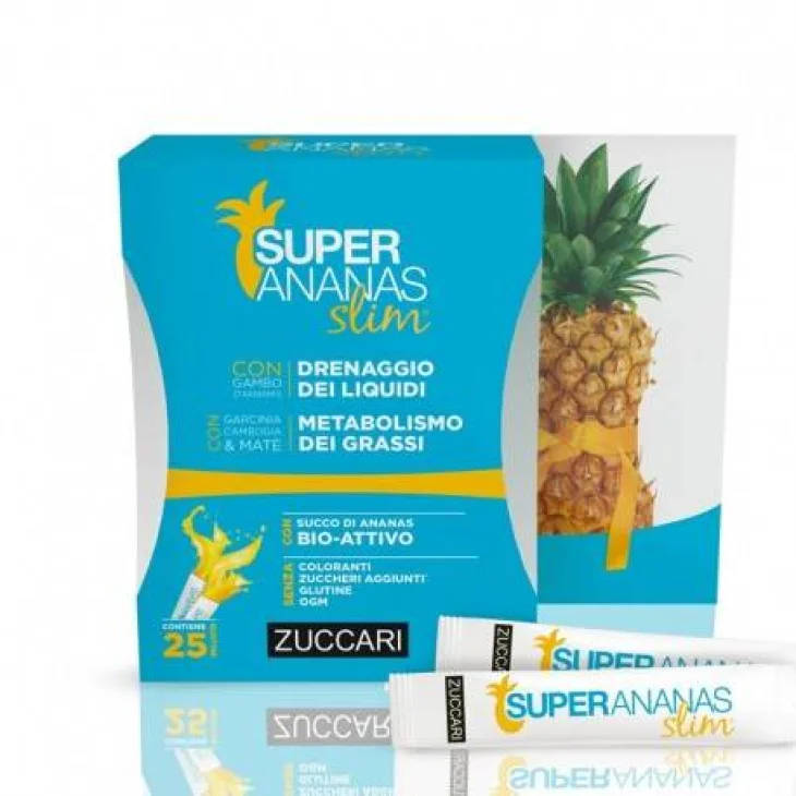Zuccari Super Ananas Slim Integratore Drenante Zuccari Super Ananas Slim Integratore Drenante