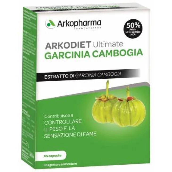 Arkopharma Ultimate Diet Garcinia Cambogia Integratore per Dimagrire 45 compresse