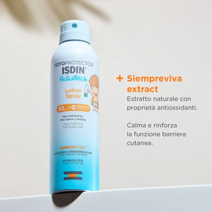 Isdin Fotoprotector Pediatrics Lotion Spray Protezione solare per bambini SPF50 250 ml