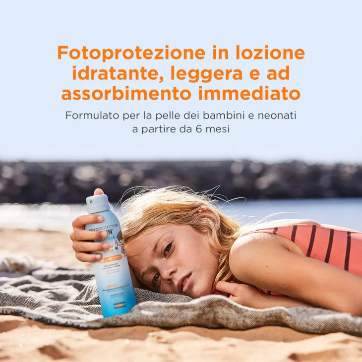 Isdin Fotoprotector Pediatrics Lotion Spray Protezione solare per bambini SPF50 250 ml