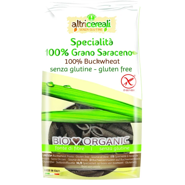 Probios Altri Cereali Penne Pasta Biologica con Grano Saraceno 250 g Probios Altri Cereali Penne Pasta Biologica con Grano Saraceno 250 g