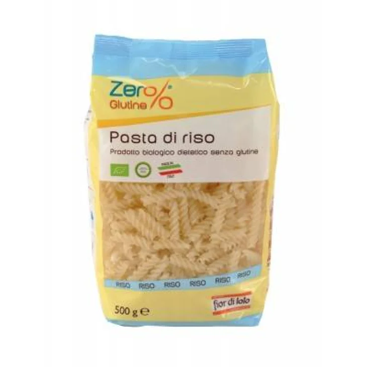 Fior di Loto Zer% Glutine Fusilli Pasta di Riso Bio 500 g Fior di Loto Zer% Glutine Fusilli Pasta di Riso Bio 500 g