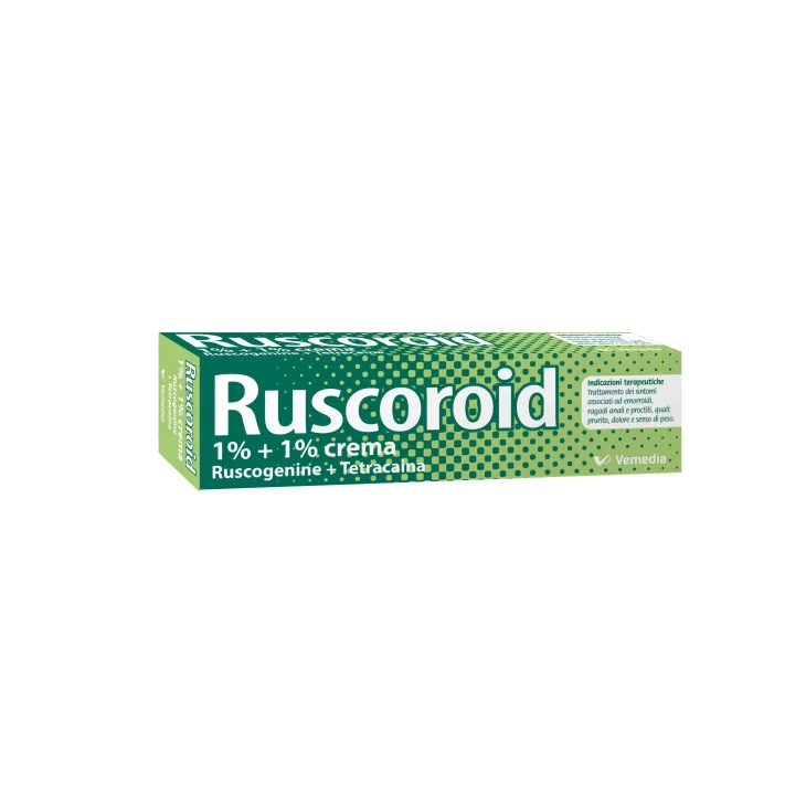 Ruscoroid 1%+1% Crema Rettale 40 g Ruscoroid 1%+1% Crema Rettale 40 g