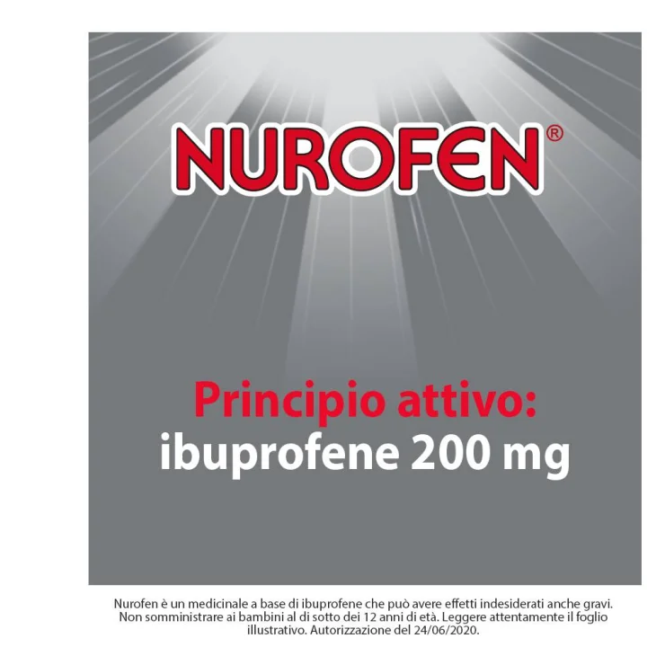 Nurofen 200 mg Contro Infiammazione 12 Compresse