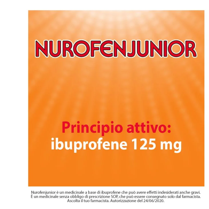 Nurofenjunior Supposte Bambini 125 Mg 10 supposte