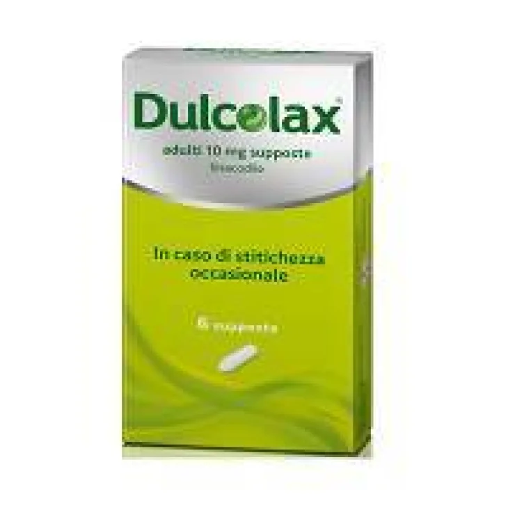Dulcolax Adulti 10 mg - 6 supposte Dulcolax Adulti 10 mg - 6 supposte